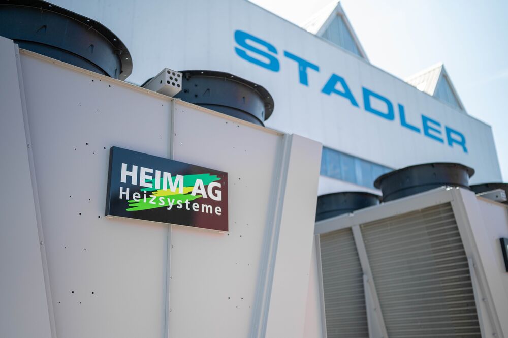 Stadler Rail setzt bewusst auf einen Partner aus der Region: Heim AG Heizsysteme.